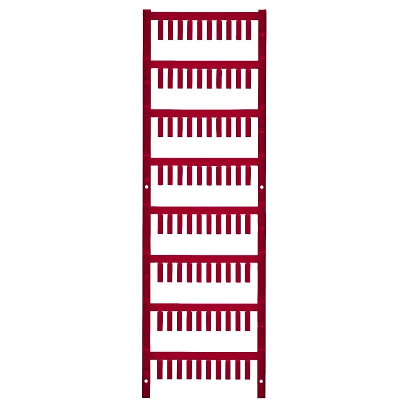 Weidmüller - Kabelmarkierungssystem Leitermarkierer SF 1/12NEUTRAL RT V2 12x3,2mm,rot − 400 Stück