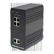 Pepperl+Fuchs Fabrik - Feldbus, Dez. Peripherie - Analoges/dig. Ein-/Ausgangs-Modul Ethernet-Switch ICRL-U-6RJ4#70130975