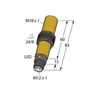 Turck - Kapazitiver Näherungsschalter Sensor BC5S18AN4XH1141/S250 kapazitiv − 1 Stück