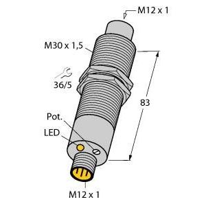 Turck - Induktiver Näherungsschalter Auswertegerät EM30AP6X2H1141/S1102