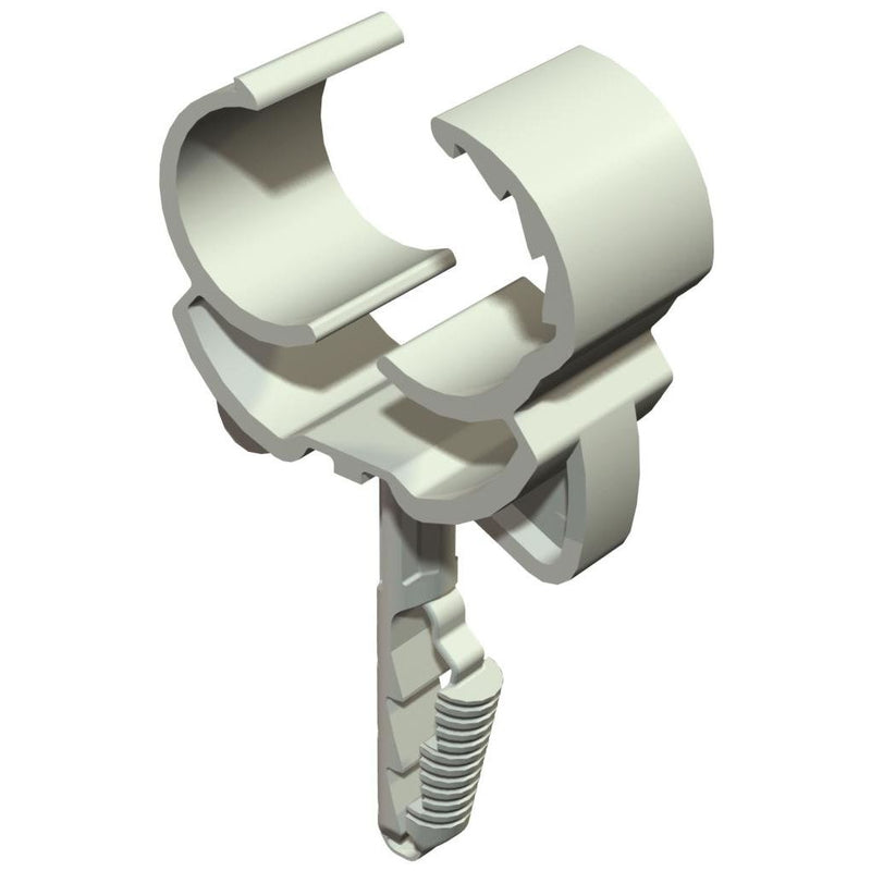 OBO Bettermann - Befestigungsschelle für Kabel/Rohre Klick-Snapschelle 1976 22-28 22,5-28,5mm − 100 Stück