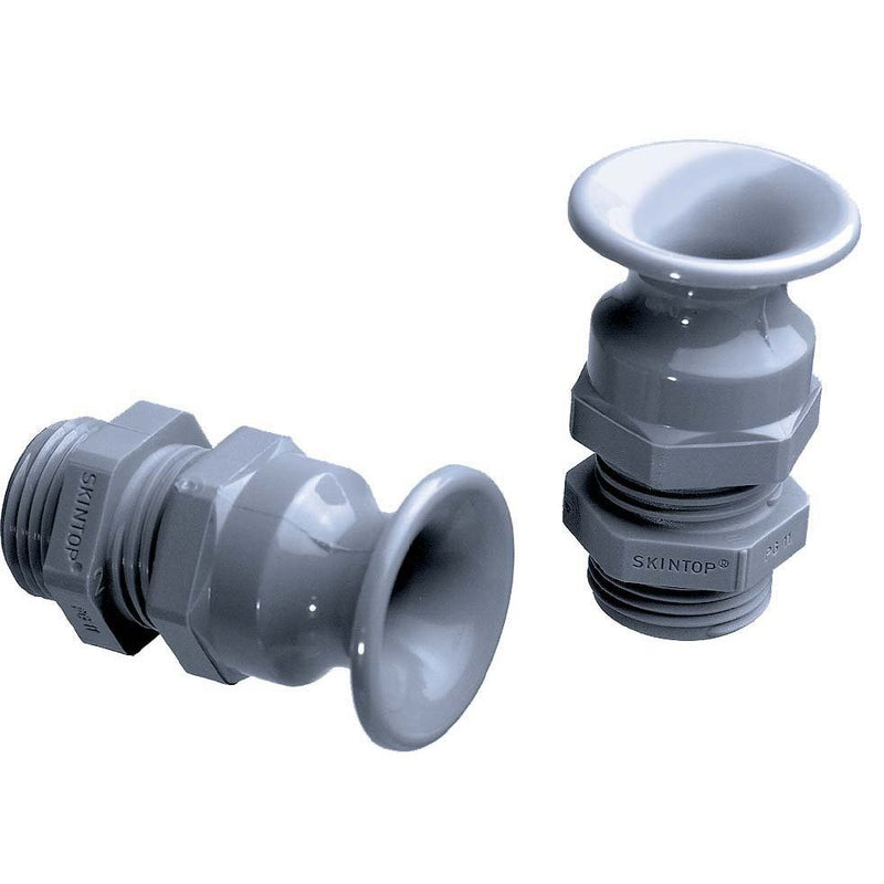 Lapp Zubehör - Kabelverschraubung SKINTOP-BT-PG-16- BT Pg16 R7001 SGY RAL-7001-SGY − 50 Stück