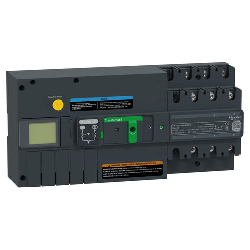 Schneider Electric - Lastschalter Netzumschaltung autom. TA16D3L0804TPE 80A 3P LCD 400VAC − 1 Stück by Schneider Electric
