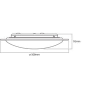 Ledvance - Decken-/Wandleuchte LED-Deckenleuchte ORBIS #4058075633179 CCT
