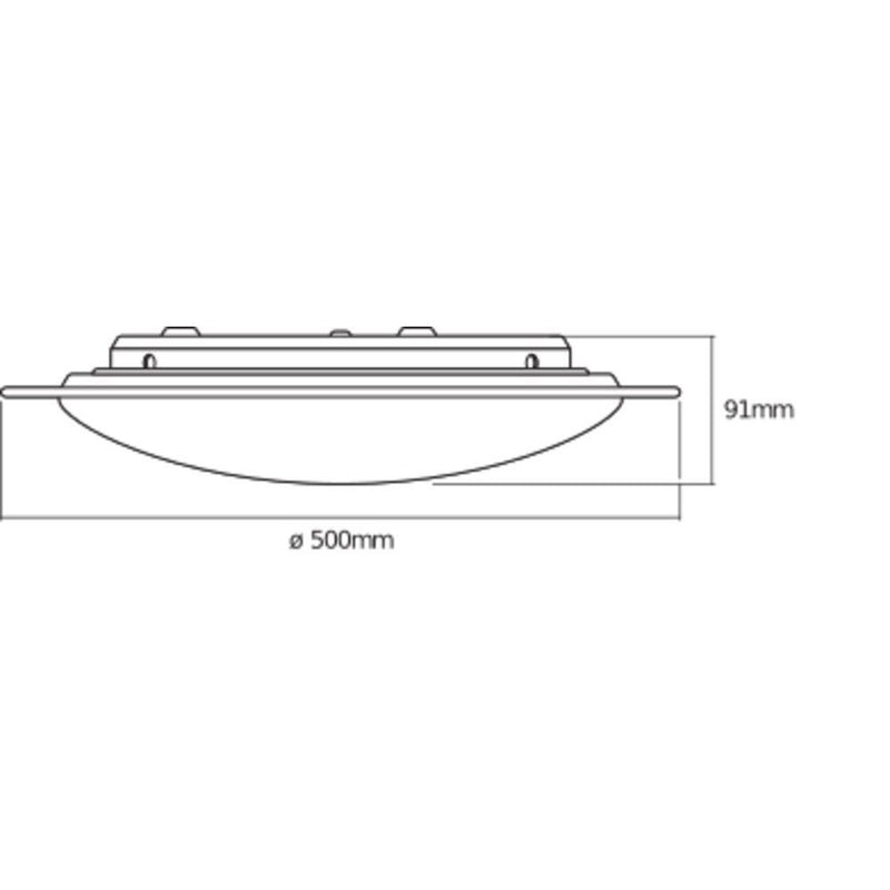 Ledvance - Decken-/Wandleuchte LED-Deckenleuchte ORBIS #4058075633179 CCT