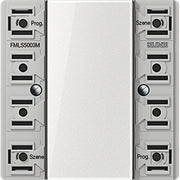 Jung - Sender/Fernbedienung für Installationsschalterprogramme Funk-Wandsender-Modul FM LS 5003 M eNet 3-kanalig
