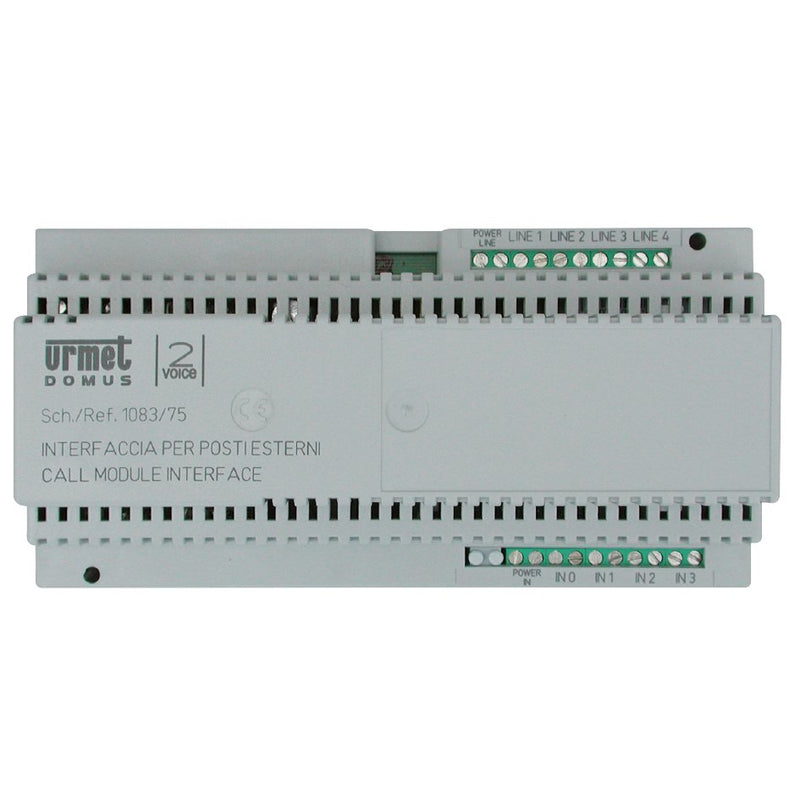 Grothe - Zusatzgerät für Türkommunikation Türstations-Schnittstelle VZ 1083/75 f. mehr als 2TS