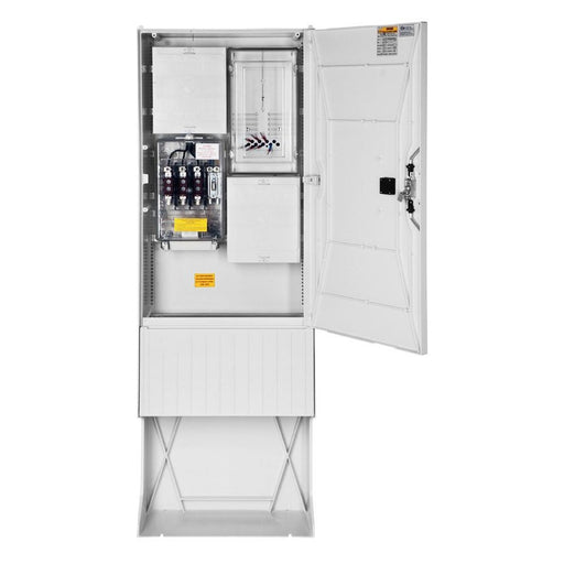 GSAB Elektrotechnik - Zähler-Komplettschrank Zähleranschlußsäule 04.00.1P11bAbg150 N-ergie 1 Zähler