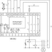 Schmersal - Gerät zur Überwachung von sicherheitsgerichteten Stromkreisen Schutztürwächter SRB301LC 24V AC/DC