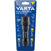 Varta Cons.Varta - Taschenleuchte LED-Taschenlampe IndestructibleF10Pro F10 Pro 3AAA m.Batt