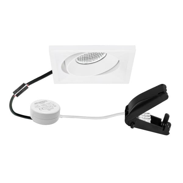 Brumberg Leuchten - Downlight/Strahler/Flutlicht LED-Einbaustrahler 230V 40499173 3000K, ws