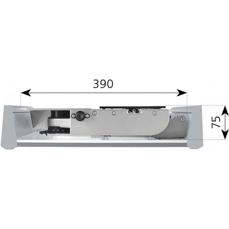 Ritterwerk - Allesschneider EB-Multischneider AES 72 SRH si Metallausführung