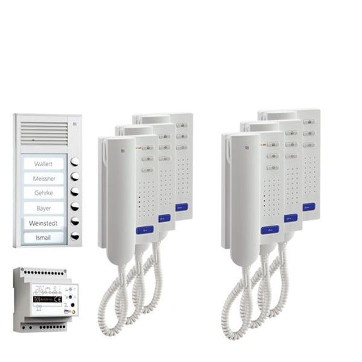 TCS Tür Control - Türsprech-Set Paketlösung PPA06-EN/02 AP 6WE − 1 Stück