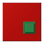 Jung - Behindertenelement für Installationsschalterprogramme Notrufsystem Abstelltaster NRS LC 0834 AT 227 rouge vermillon 31