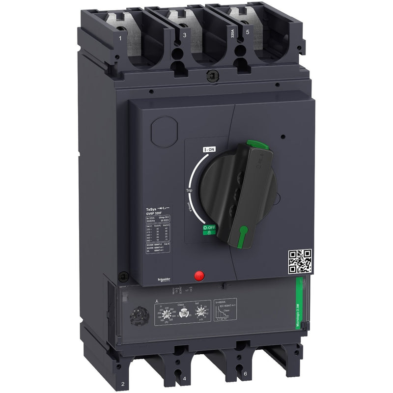 Schneider Electric - Leistungsschalter für Motorschutz Motorschutzschalter GV6P320F 3P, 320A, Icu 36kA