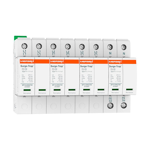 Mersen - Blitzstromableiter für Energietechnik Überspannungsableiter STPT12-25K275V-4PM Typ1+2 25kA Uc275V
