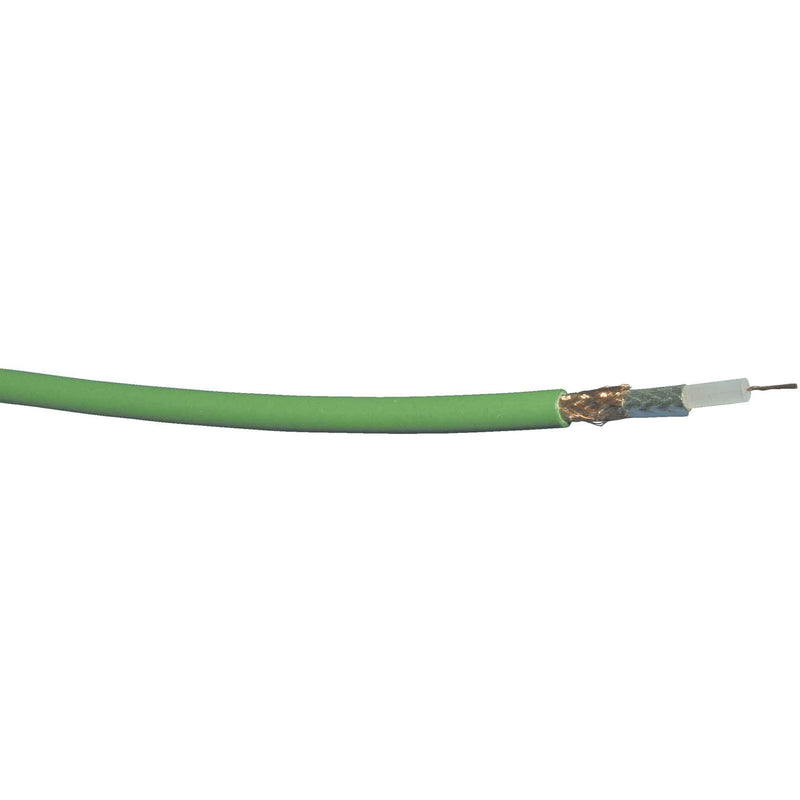 bda connectivity - Koaxialkabel Videokoaxialkabel 0,6/3,7-FRNC gn T500 75 Ohm