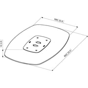 Vogels - Halterung für Audio-/Videosysteme Bodenplatte Connect-it PFF7040 sw groß,RüanRü