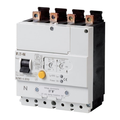 Eaton - Fehlerstromauslöser für Leistungsschalter Fehlerstromauslöser NZM1-4-XFIU 003-3A unten