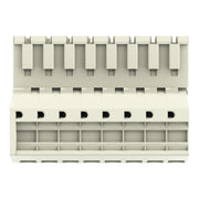 WAGO - Ein- und mehrpolige Klemmenleiste 1-Leiter-Stiftleiste 831-3208 CAGECLAMP,10mm²,lgr − 12 Stück