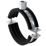 Fischer Deutschl - Zweiteiliger Bügel, rund Rohrschelle FRS 15-19 M8/M10 − 100 Stück