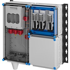 Hensel - Sicherungslasttrennschalter mit Gehäuse PV-Wechselrichter-Sammler Mi PV 7324 140kVA, 3-phasig