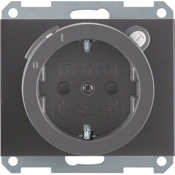 Berker - Steckdose SCHUKO-Steckdose 47087006 mit FI