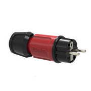 Bals Elektrotech - Schutzkontaktstecker Schutzkontakt-Stecker 7373 16A 250V IP44, rot − 20 Stück