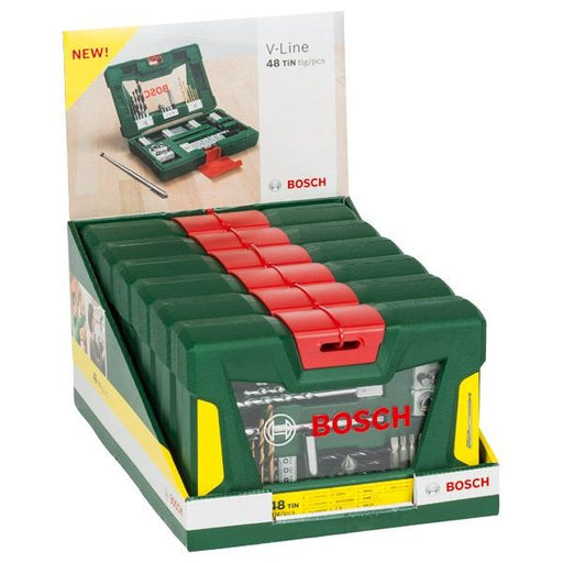 Bosch Power Tools - Werkzeugset V-Line Box, Bohrer- und 2607017303 Bit-Set 48-teilig − 1 Stück by Bosch Power Tools
