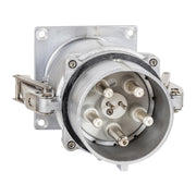 Walther Werke - Hochstrom-Rundsteckvorrichtung CEE Hochstrom Anbaustecker 6E5506 gerade 400A5P6h IP67