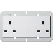 Gira - Steckdose Doppelsteckdose 13A 278203 rws