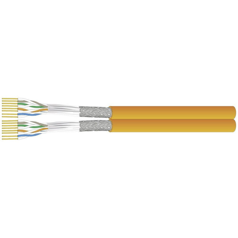 Dätwyler IT Infra - Daten- und Kommunikationskabel CU 7060 Kat.6A orange 18292700DL 8P S/FTP AWG23 − 500 Meter
