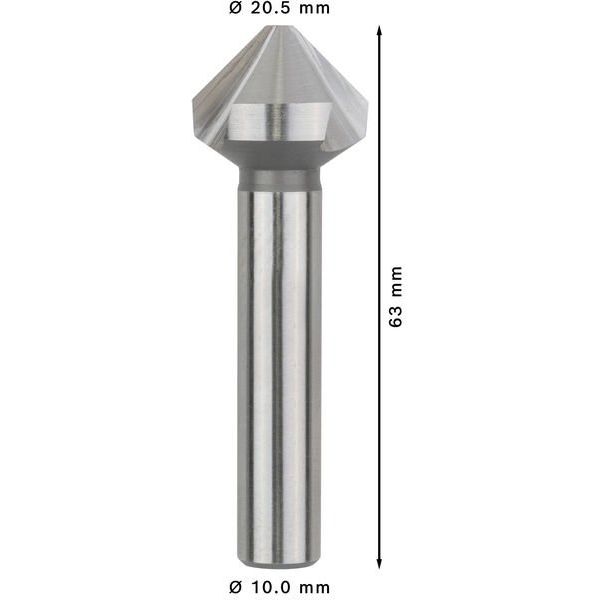 Bosch - Versenkbohrer PRO Soft Metal HSS 2608597509 Kegelsenker 20,5 x