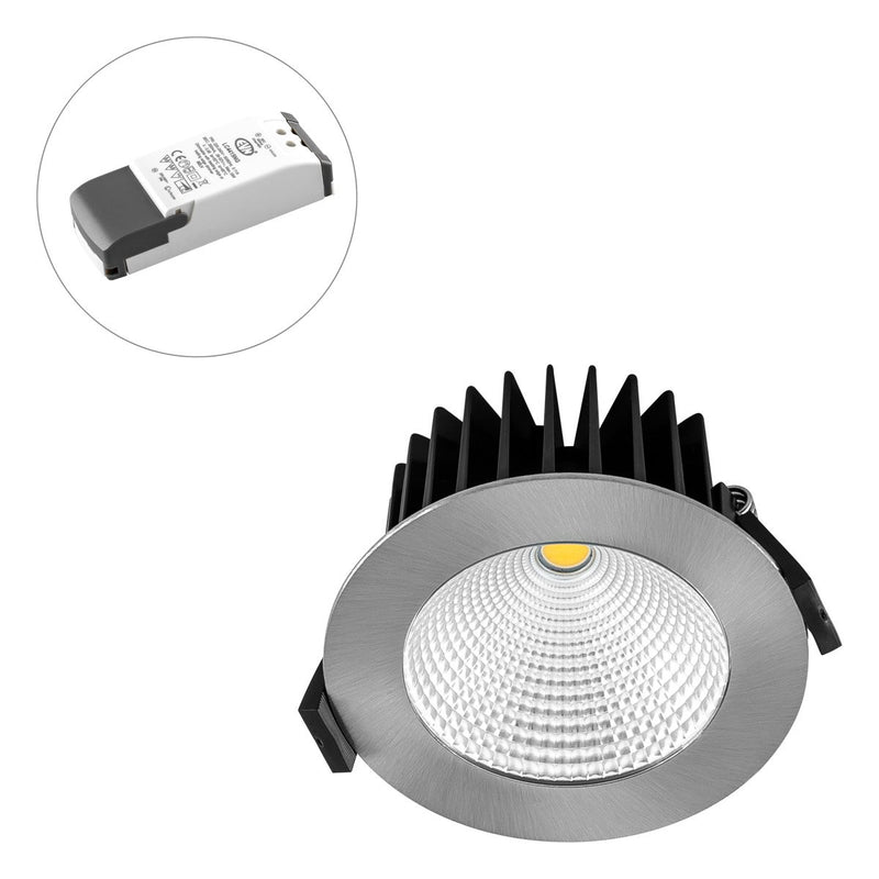 EVN Lichttechnik - Downlight/Strahler/Flutlicht P-LED Deckeneinbauleuchte LC44151302 3000K ch/satIP44 dim