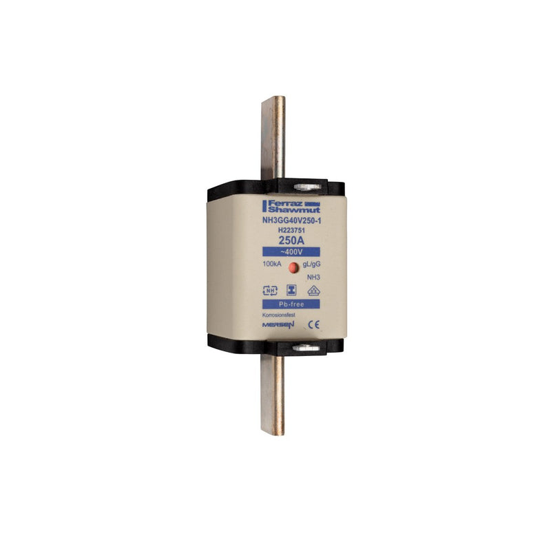 Mersen - Messersicherung Sicherungseinsatz NH gG NH3GG40V315-1 Gr.3 315A sfü KM