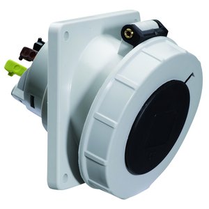 Bals Elektrotech - CEE-Anbausteckdose (IEC 60309) Anbausteckdose geneigt 16A 12834 4p 500V 7h IP67