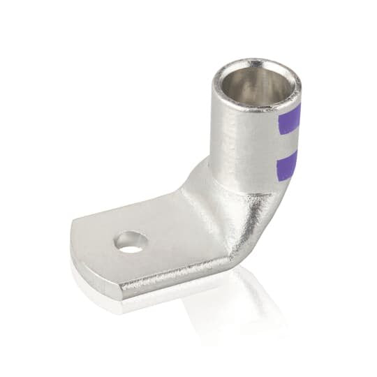ABB Stotz S&J T&B - Rohrkabelschuh für Cu-Leiter Metall-Presskabelschuh 240M16-A-90 mit 90°- Lasche − 6 Stück