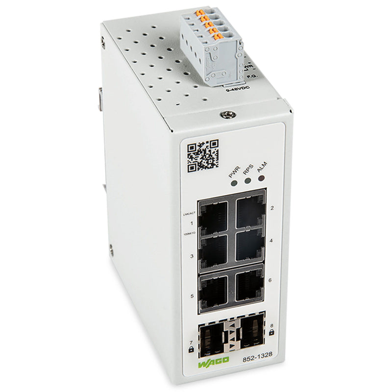 WAGO - Netzwerk Switch Industrial-Managed-Switch 852-1328