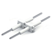 WAGO - Zubehör/Ersatzteile für Klemmen Verbindungselement 2061-902 Maß 6mm,2-polig,ws − 300 Stück