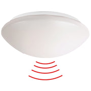 BEG Brück Electronic - Decken-/Wandleuchte Wand-u.Deckenleuchte HF-L8 weiß HF