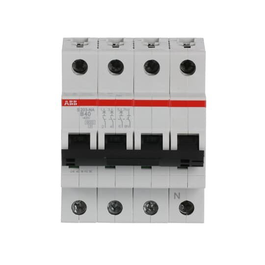 ABB Stotz S&J - Leitungsschutzschalter Sicherungsautomat S203-B40NA B,6kA,40A,3P+NA