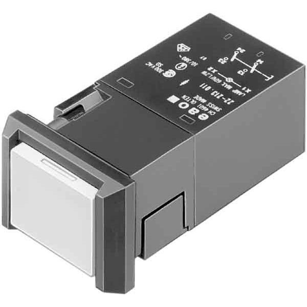 Eao - Drucktaster, Komplettgerät Leuchttaster 22-215.011 1Ö+1S