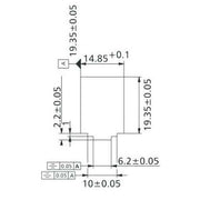Metz Connect - LWL-Kupplung OpDat modul LC-D (Ker.)MM 15091072-I Duplex