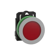 Schneider Electric - Leuchtmelder, Komplettgerät Leuchtmelder XB5FVG4C0 rt,30mm,120V,in grau