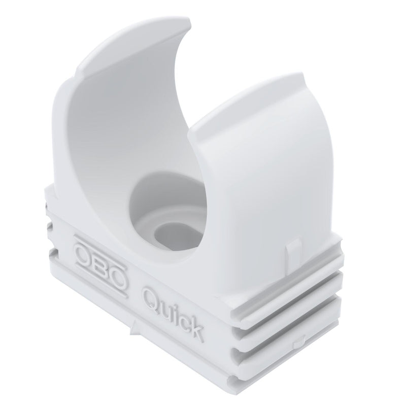 OBO Bettermann - Rohrschelle Quick-Schelle 2955 F M20 RW flammwidrig − 100 Stück