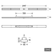LTS Licht&Leuchten - Pendelleuchte LED-Pendelleuchte LUZP1510684060ORGRsw 840, DALI