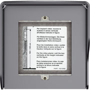 Legrand (BT) - Aufputzgehäuse für Unterputzgerät AP-Kasten 350613 Allstreet, 1 Modul
