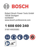 Bosch - Trenn-/Schleifscheibe PRO Stone Konischer 1608600240 Schleiftopf 90 x 110