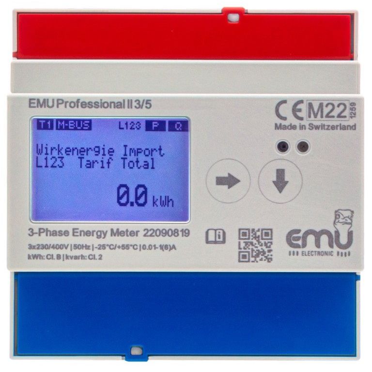 EMU Metering - Elektrizitätszähler Wandlerzähler 3ph. P21A0000