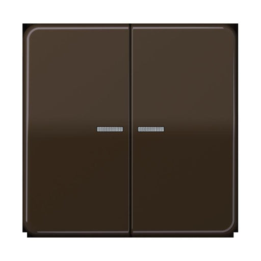 Jung - Bedienelement intelligent Taster 2fach BT CD 17102 BR JUNG HOME